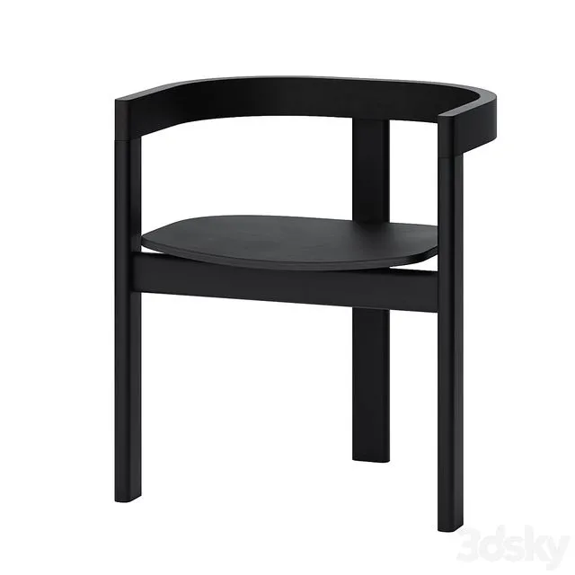 Gibbous chair by JUDE HESLIN DI LEO 3dsMax Model