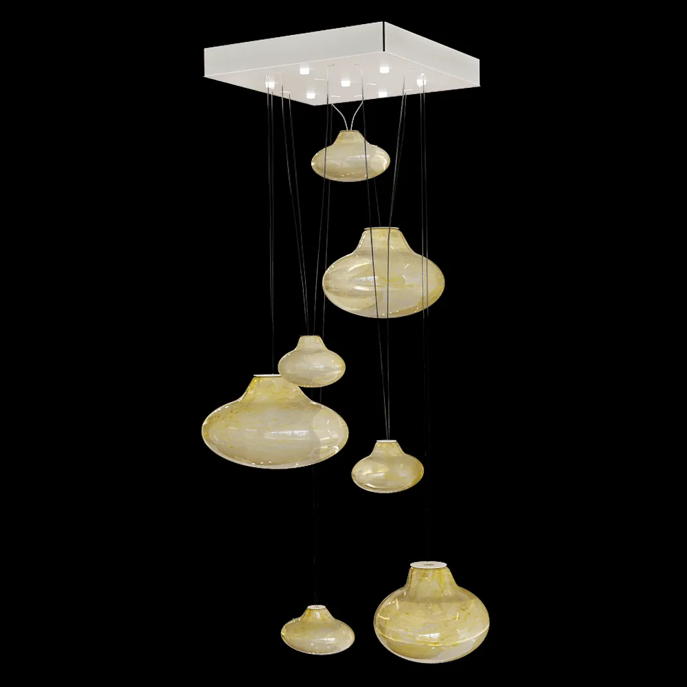 Gie El  – Chandelier CLOUD 7 LGH0673 3ds Max