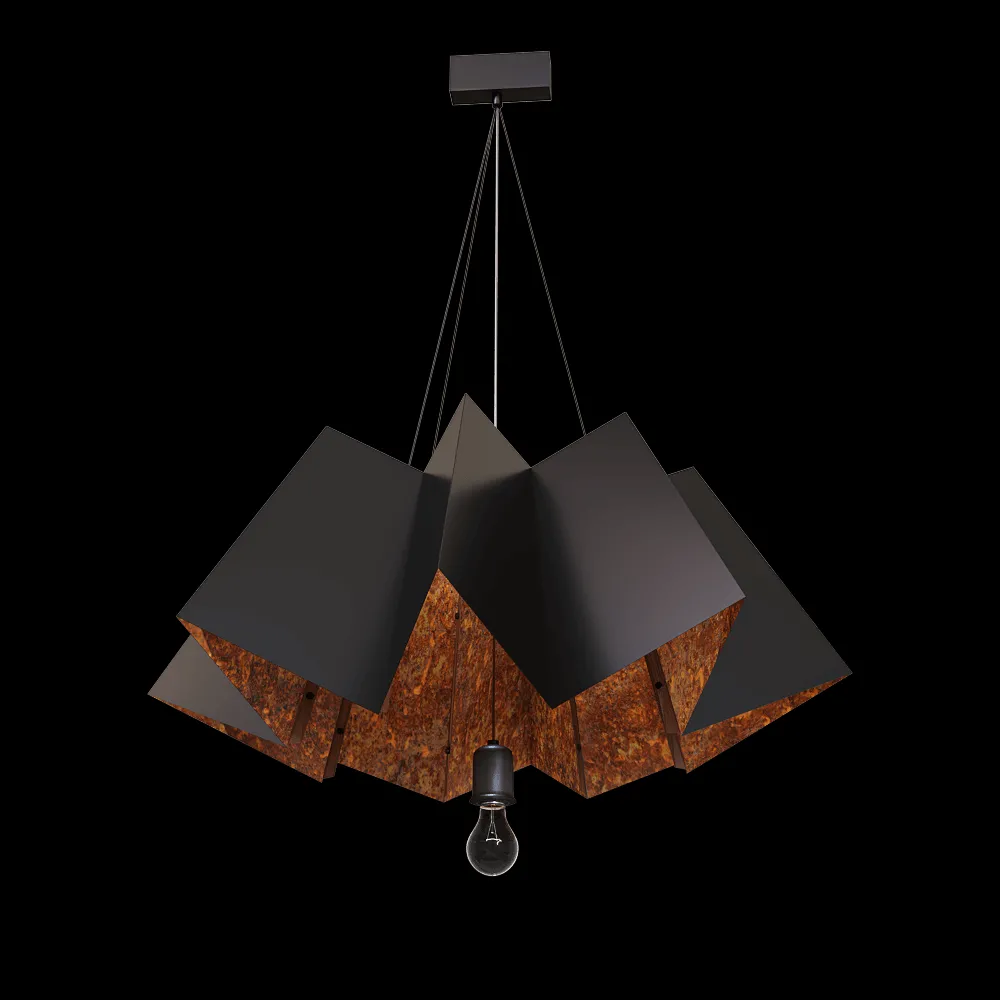 Gie El  – Pendant lamp Frill LGH0750 3ds Max