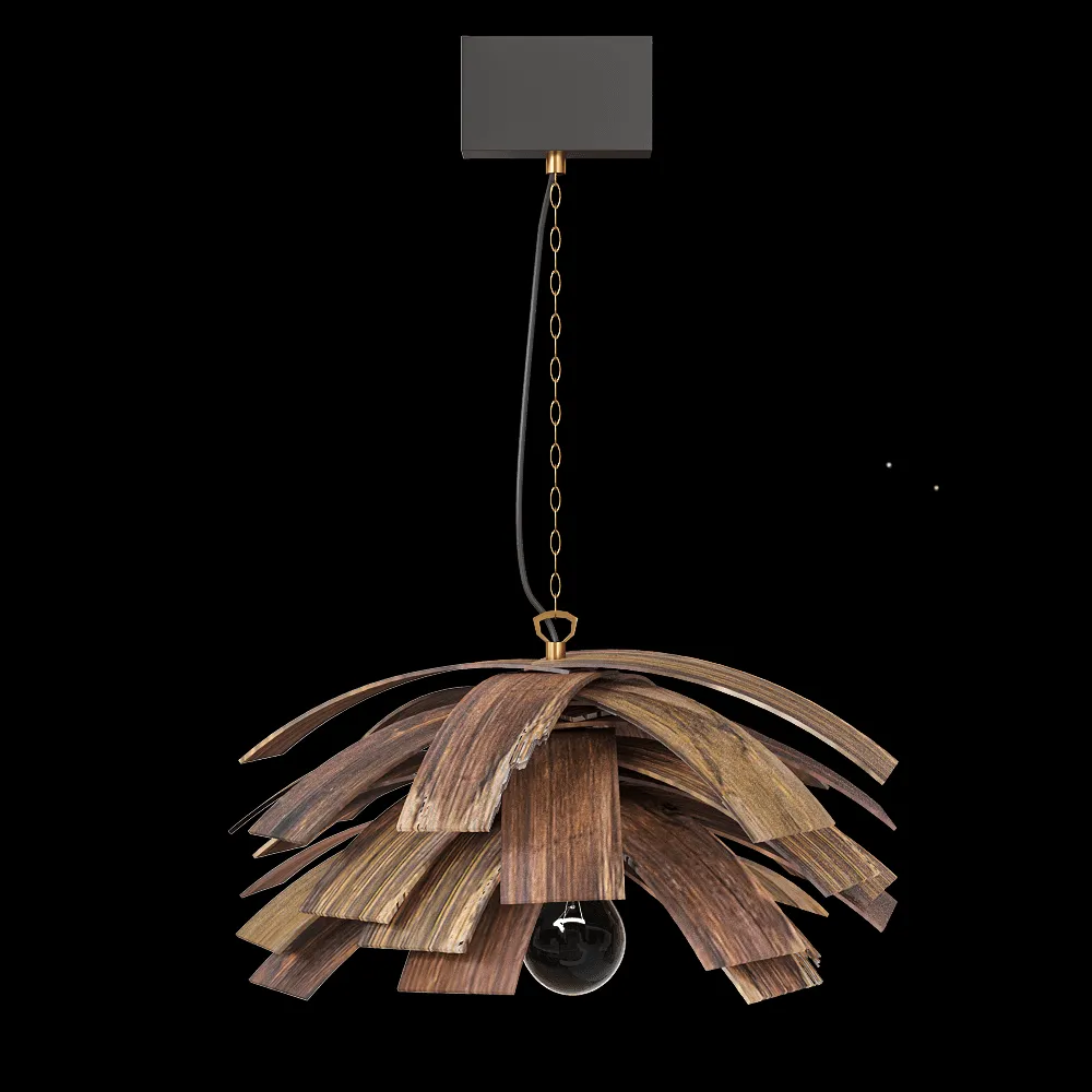 Gie El  – Pendant lamp Shingle LGH0240 3ds Max