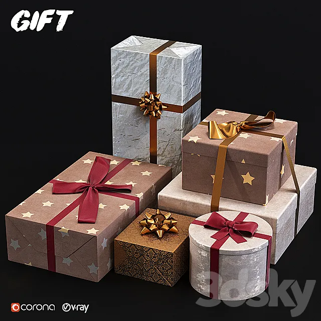 Gifts 3DSMax File