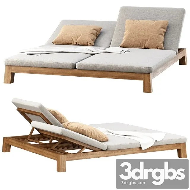 GIJS Double Sun Lounger by Piet Boon 3dsmax Download