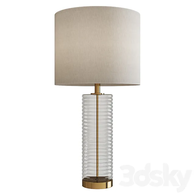 Gilley table lamp 3ds Max