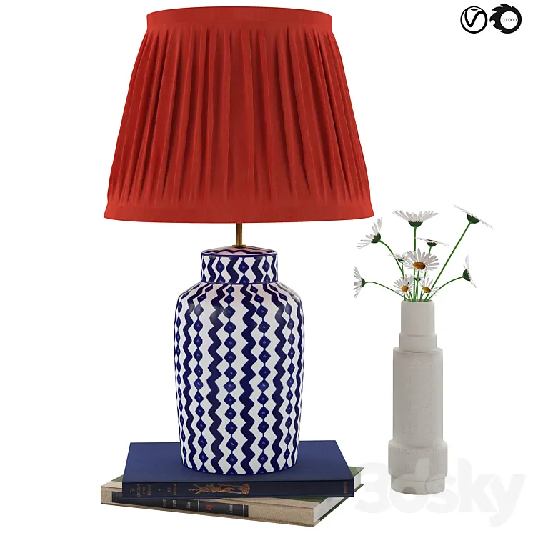 Gingembre table lamp 3DS Max