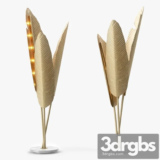 Ginger and jagger bananas floor lamp 3dsmax Download