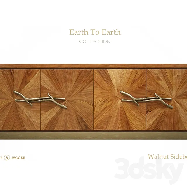 Ginger & Jagger Earth To Earth dresser and closet 3DSMax File