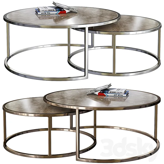 Ginny Nesting Coffee Tables 3DSMax File