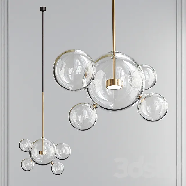Giopato & Coombes Bolle Chandelier 3DSMax File