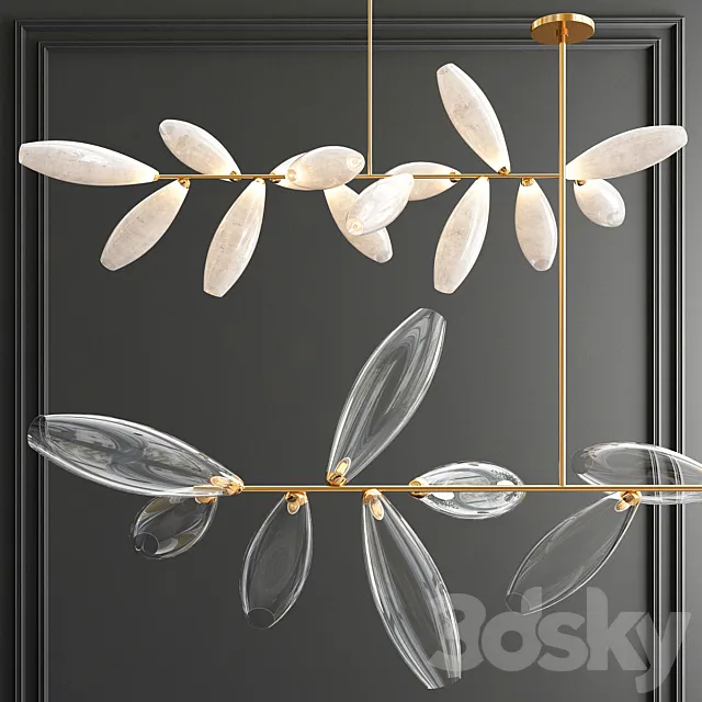 Giopato Coombes Gem Suspension Lamp 3ds Max