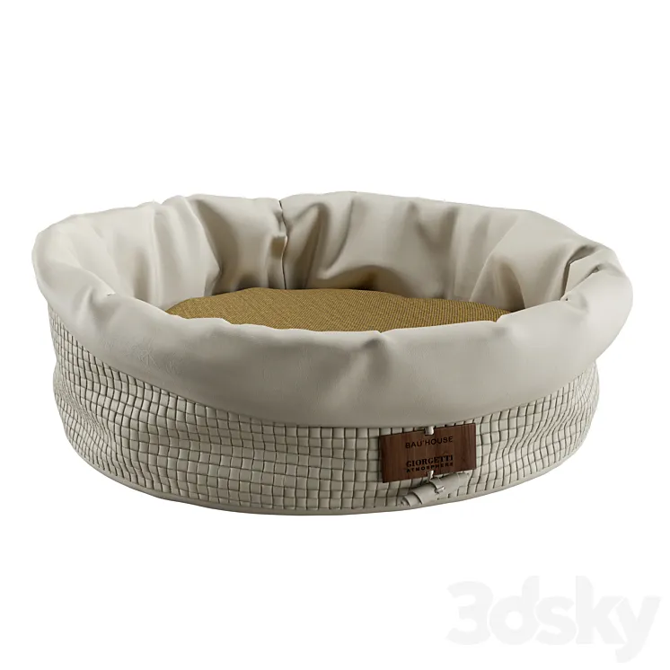 Giorgetti Bau'house pet bed 3DS Max