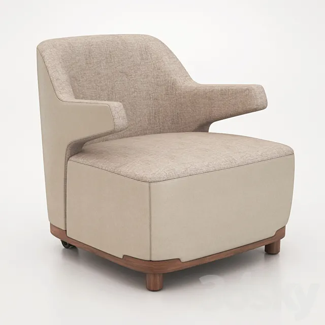 Giorgetti – Cozy armchair 3DS Max Model