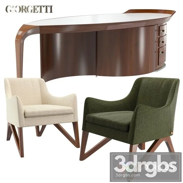 Giorgetti Dressing Table 3dsmax Download