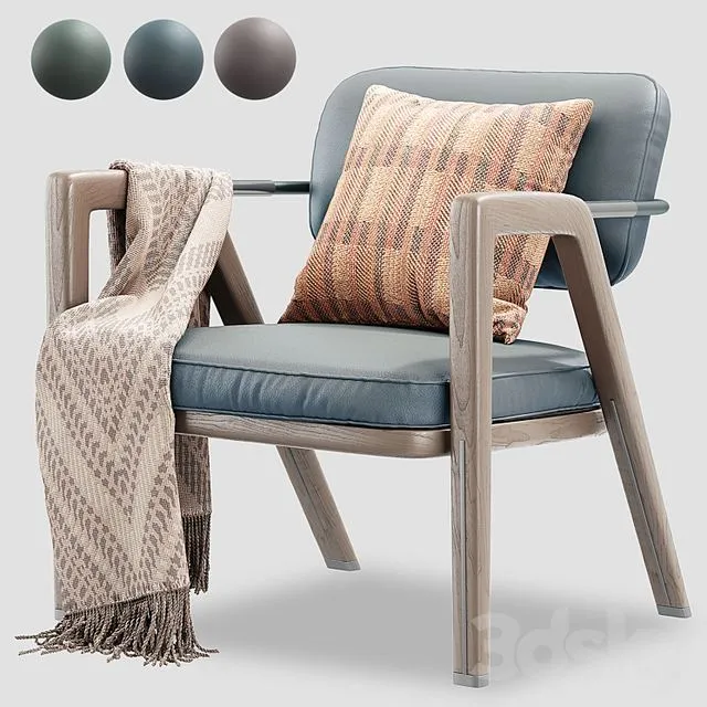 Giorgetti ELSA Lounge Chair 3dsMax Model