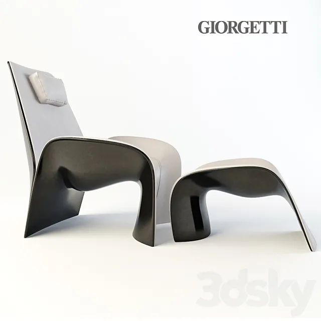 Giorgetti Eva 3DS Max Model