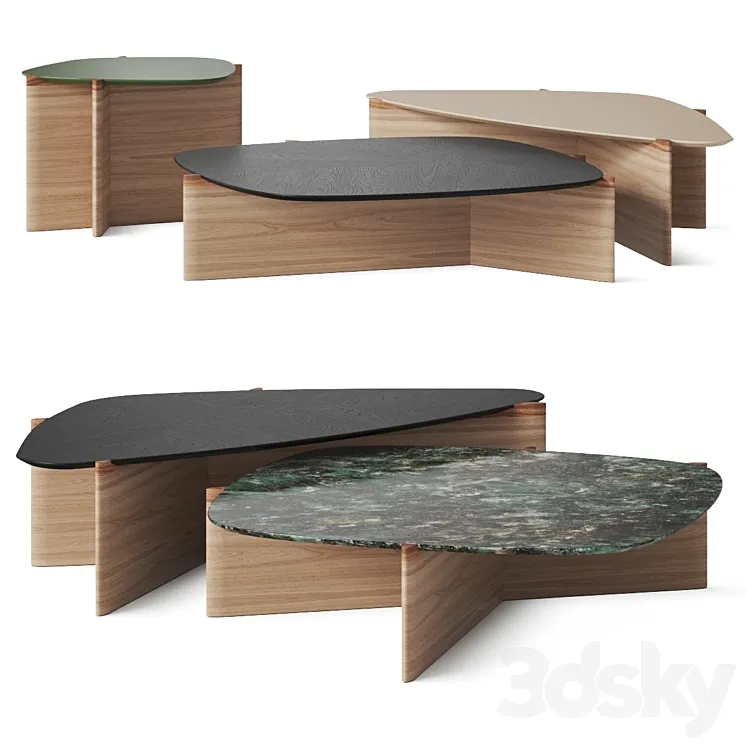 Giorgetti Griffe Coffee Tables 3DS Max