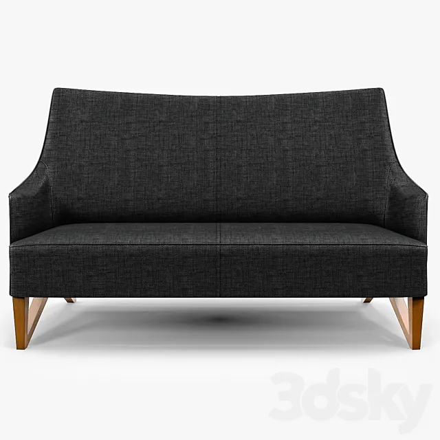 Giorgetti mobius sofa 63943 3DS Max Model