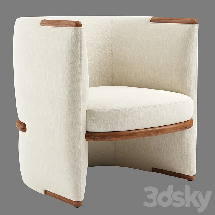 Giorgetti opus armchair 3DS Max Model