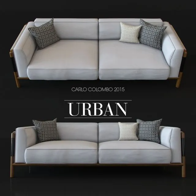Giorgetti_URBAN_CARLO COLOMBO 2015_divan_dm 3dsMax Model
