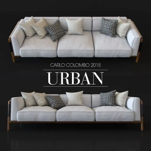 Giorgetti_URBAN_CARLO COLOMBO 3dsMax Model