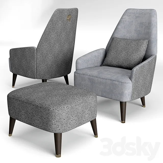 Giorgio Collection Charisma Occasional chair 3ds Max