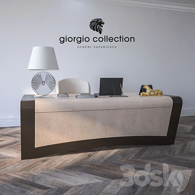 Giorgio Collection Luxury Experience LIFETIME office table 3DS Max Model