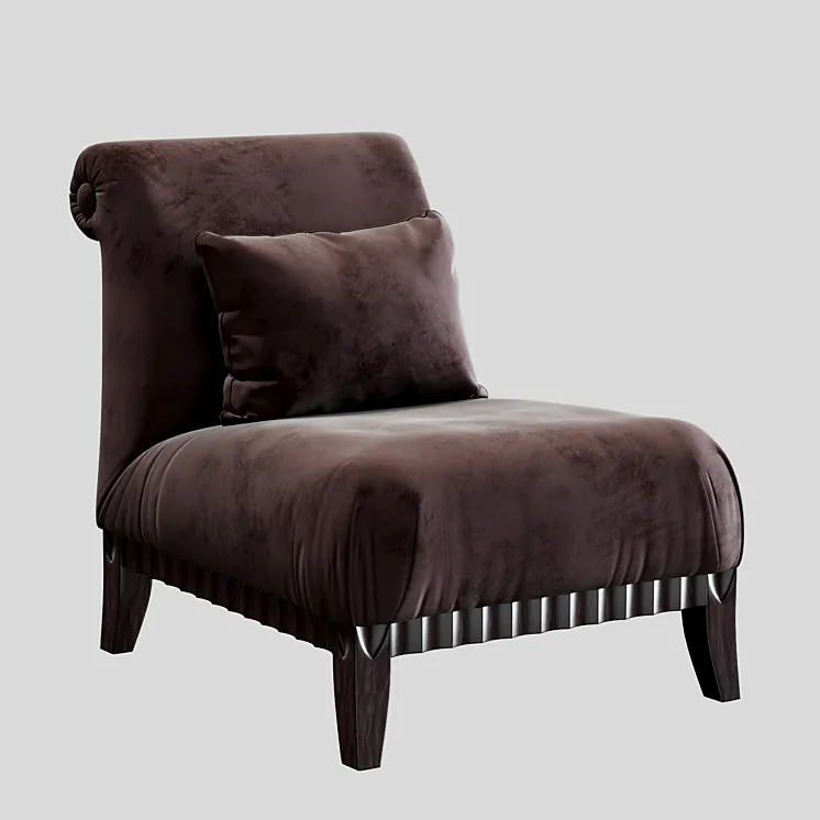 Giorgio Collection Occasional Arm chair 3D model 3DS Max