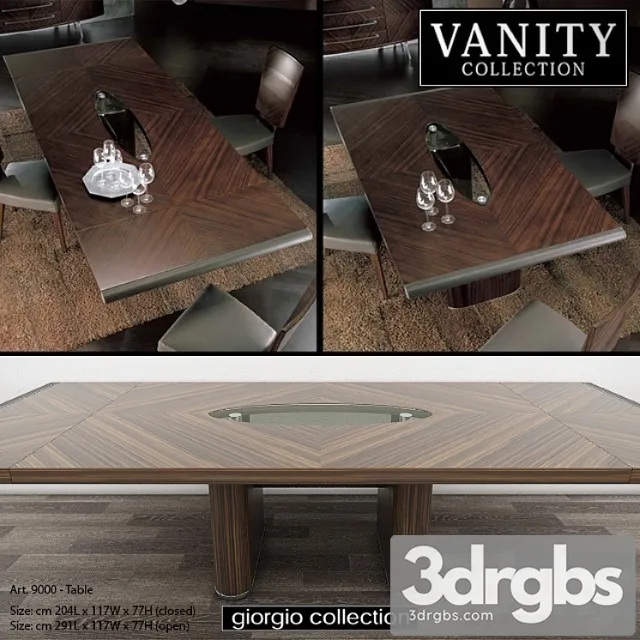 Giorgio Collection Vanity Art 9000 Table 3dsmax Download