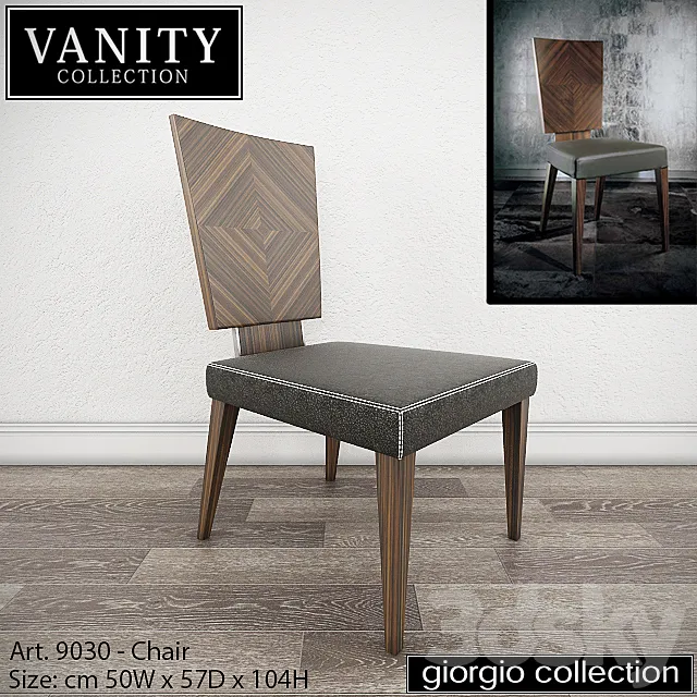 GIORGIO COLLECTION Vanity – Art. 9030 – Chair 3DS Max Model