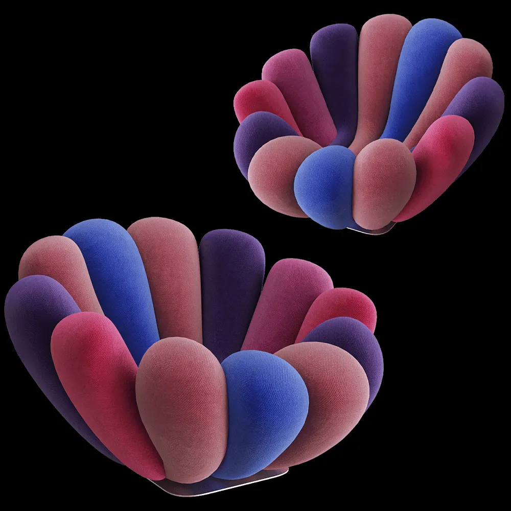 Giovannetti – Armchair Anemone 3ds Max