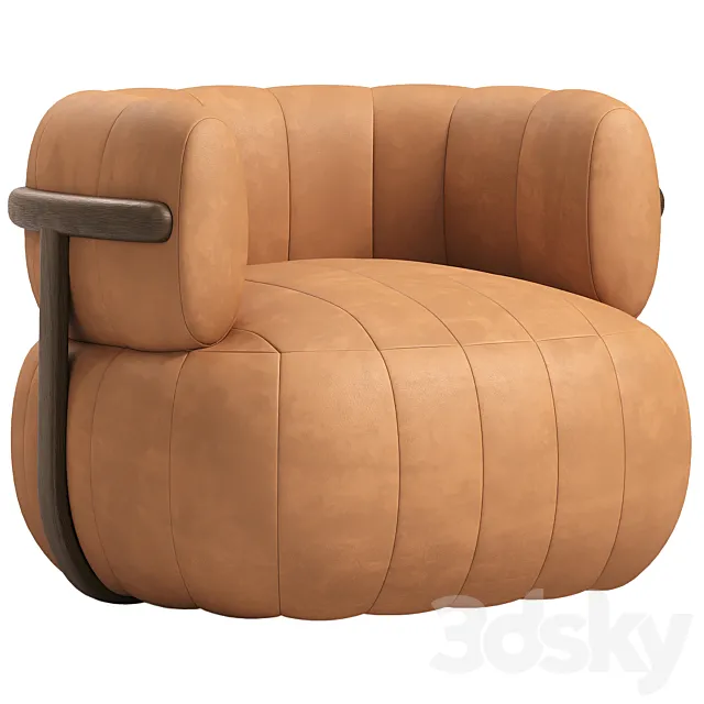 Giovanni Swivel Chair 3ds Max
