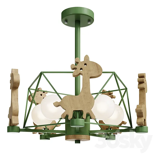 Giraffe Lampatron 3DS Max Model