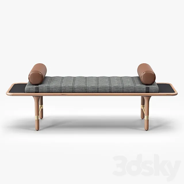 Giulia Novars Manhattan Bench 3ds Max