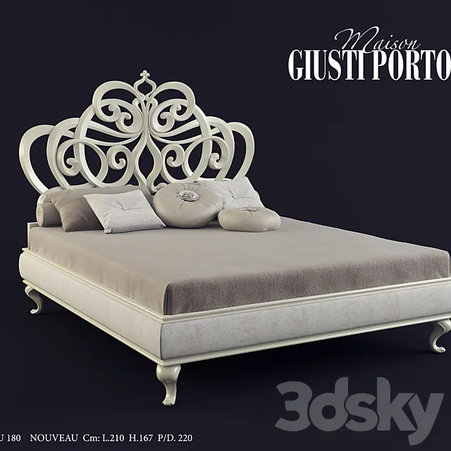 Giusti portos _ NOUVEAU 3DS Max Model