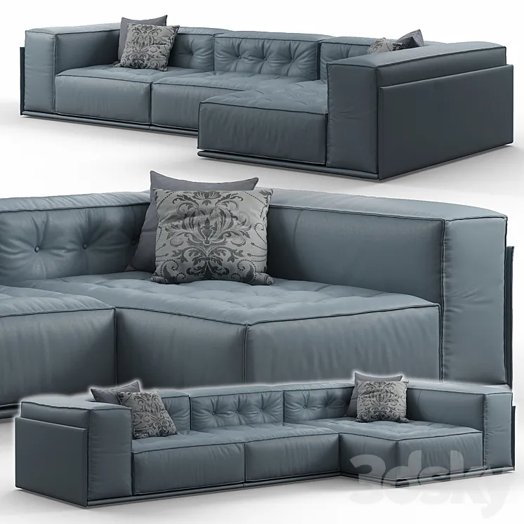 Glamor Corner Sofa by Doimo Salotti 3DS Max