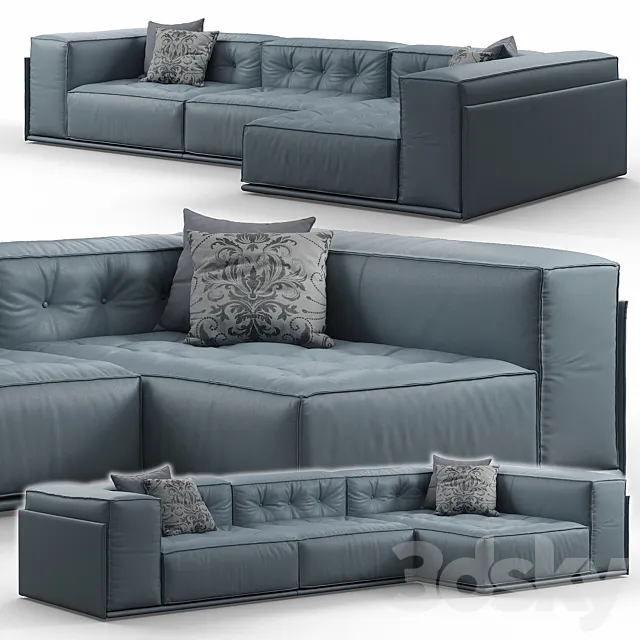 Glamor Corner Sofa by Doimo Salotti 3DSMax File
