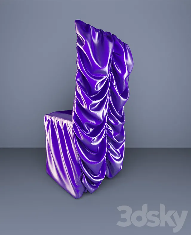 Glamorous pouch 3ds Max