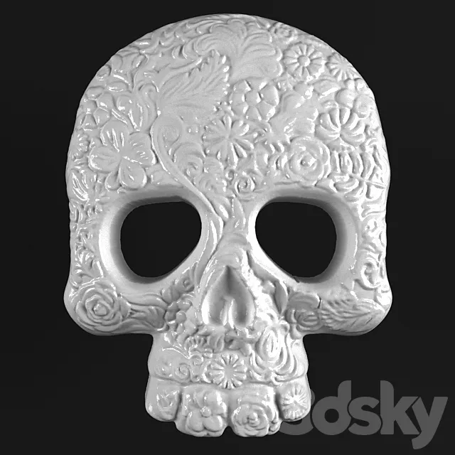 Glamorous skull. 3DS Max Model