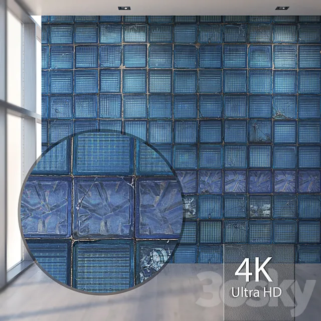 Glass block 722 3DS Max Model