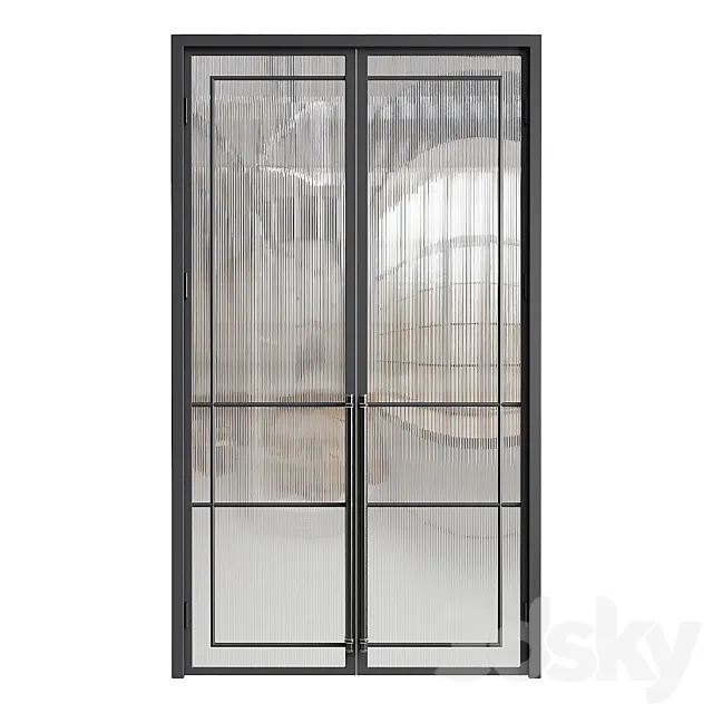 Glass Door 8 3ds Max