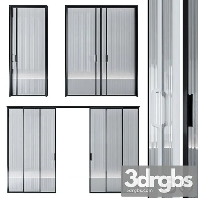 Glass door pocket and swing system 3dsmax Download