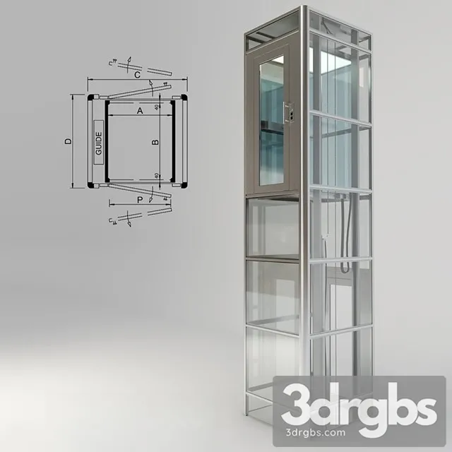 Glass Elevator 3dsmax Download