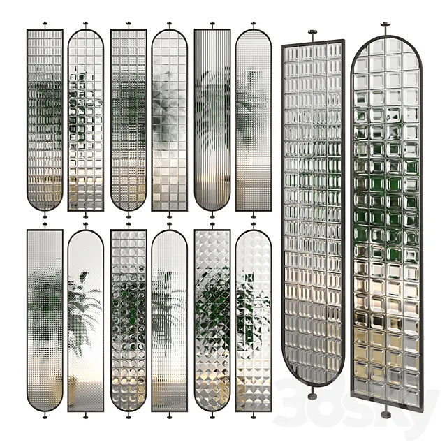 Glass Partition 14 3ds Max