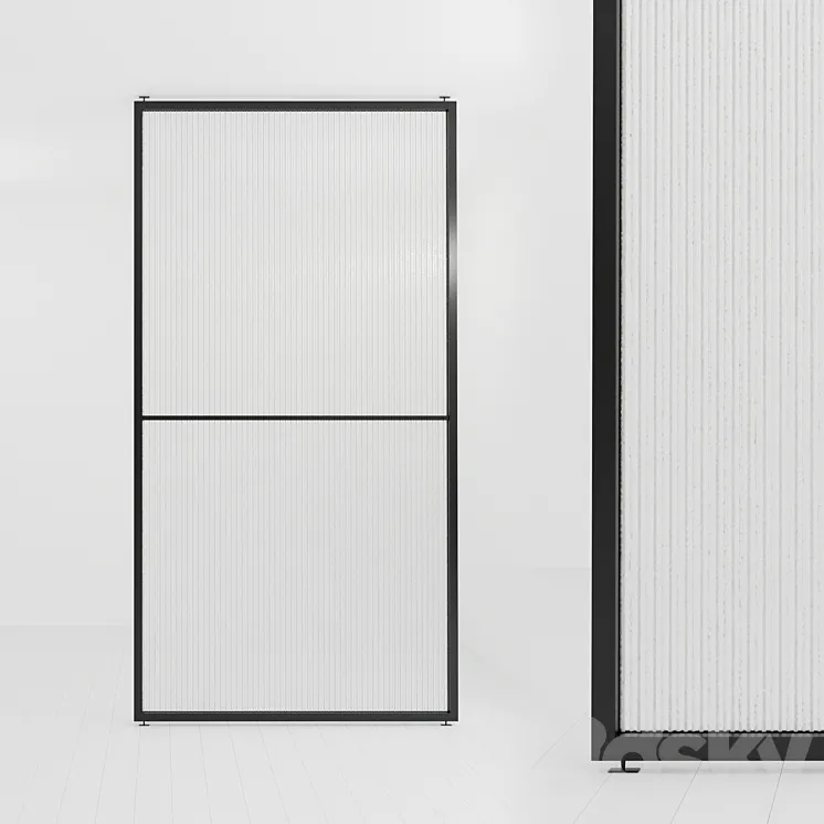 Glass partition 49 3DS Max