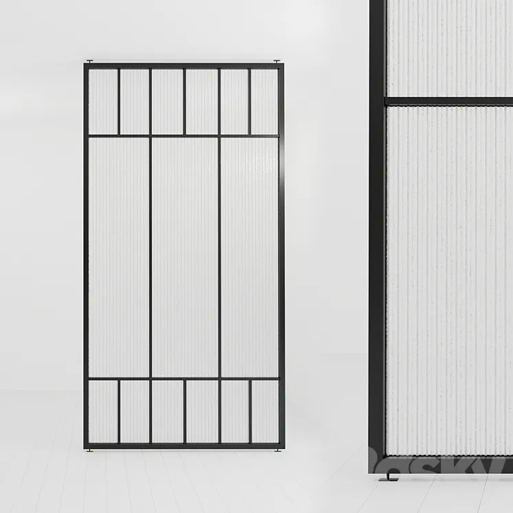 Glass partition 77 3DS Max