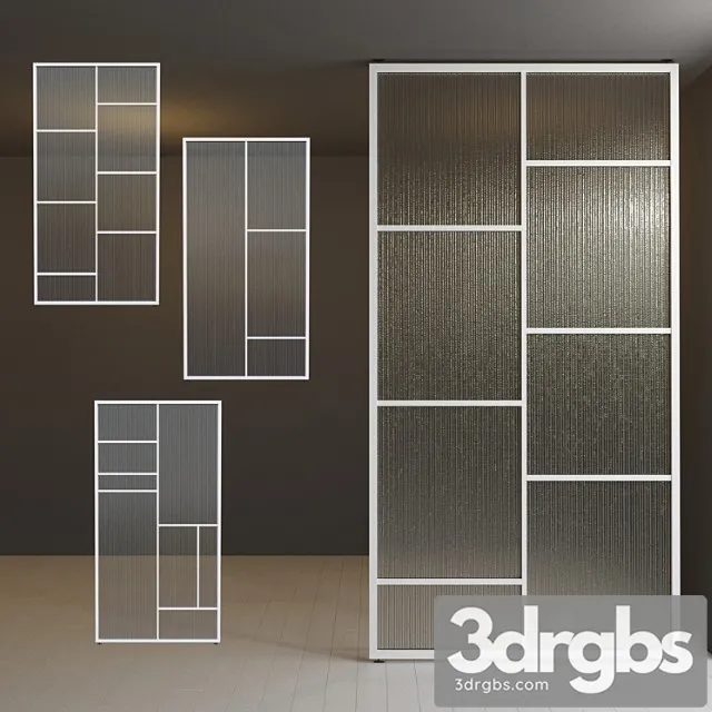 Glass Partition Door 31 3dsmax Download
