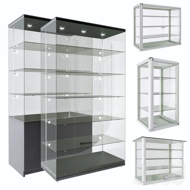 Glass shelves 3dsMax Model