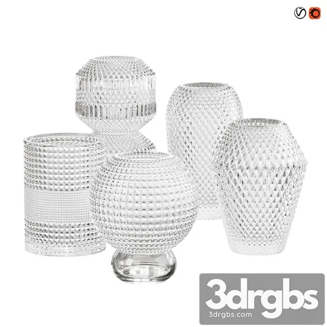 Glass vases specktrum