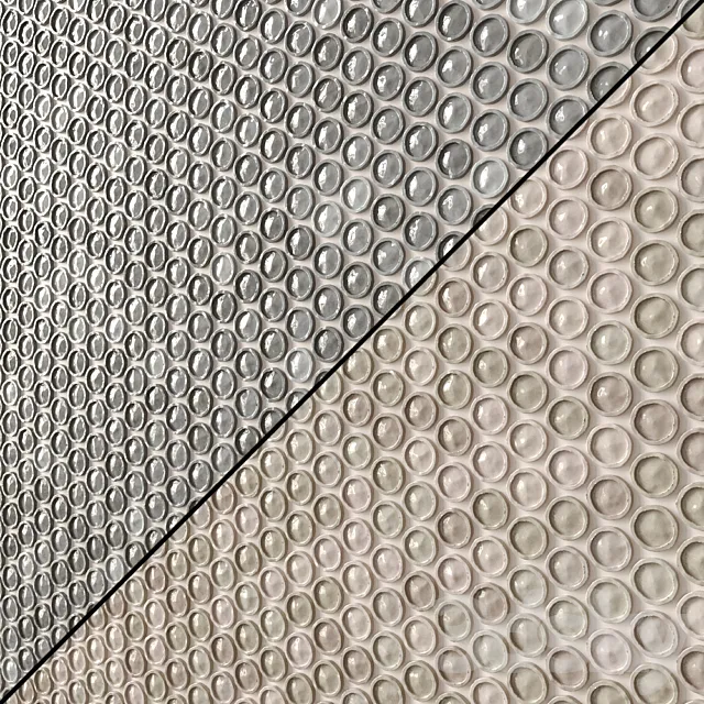 Glazed Penny Round Mosaic 9 types 3ds Max