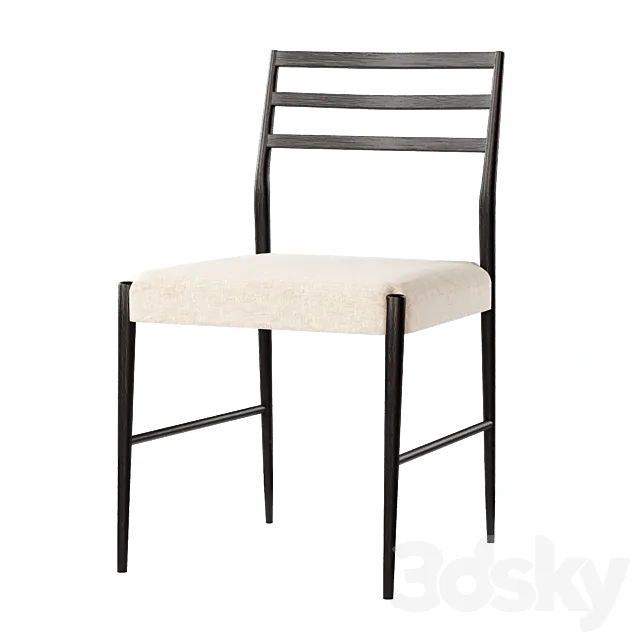 Glenmore Light Carbon Dining Chair 3DS Max Model