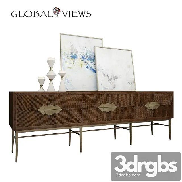 Global views console and chest 2 3dsmax Download